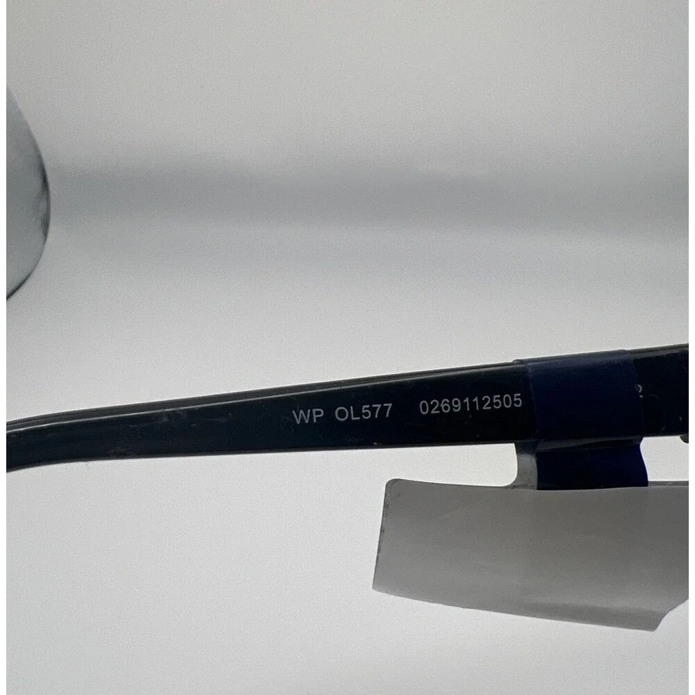 Tommy Hilfiger Hilfiger WP OL577 Oversized Oval Sunglasses Shiny Black/Smoke